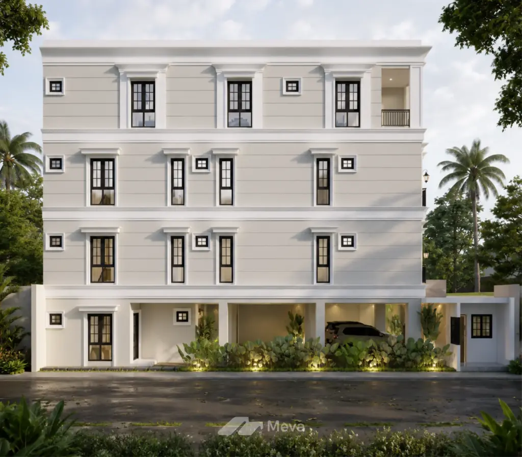 Arsitek rumah Tangerang - desain rumah tinggal MEVA
