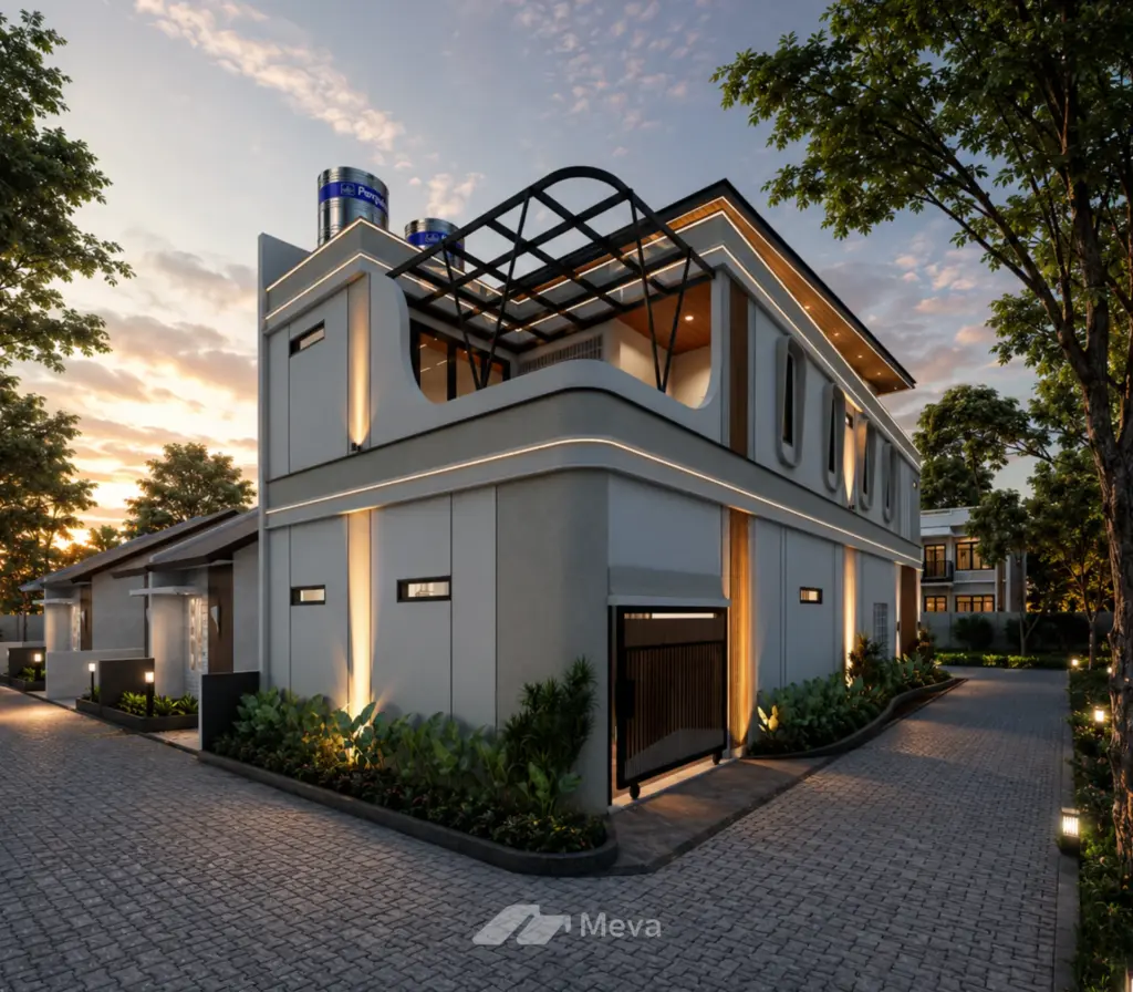 Desain Villa Pribadi Sesuai Kebutuhan dan Anggaran - desain rumah tinggal profesional