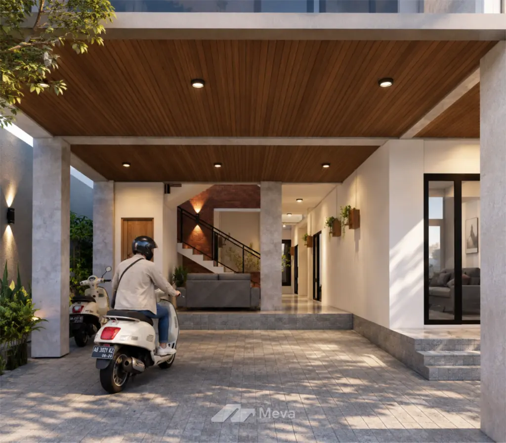 desain rumah kos bekasi - desain oleh MEVA