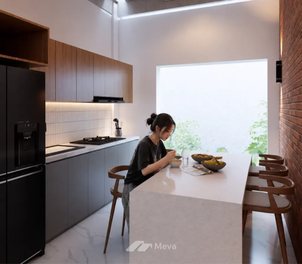 desain rumah modern jakarta - desain oleh MEVA